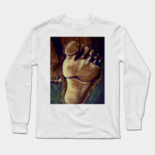 Bigfoot&#39;s foot Long Sleeve T-Shirt